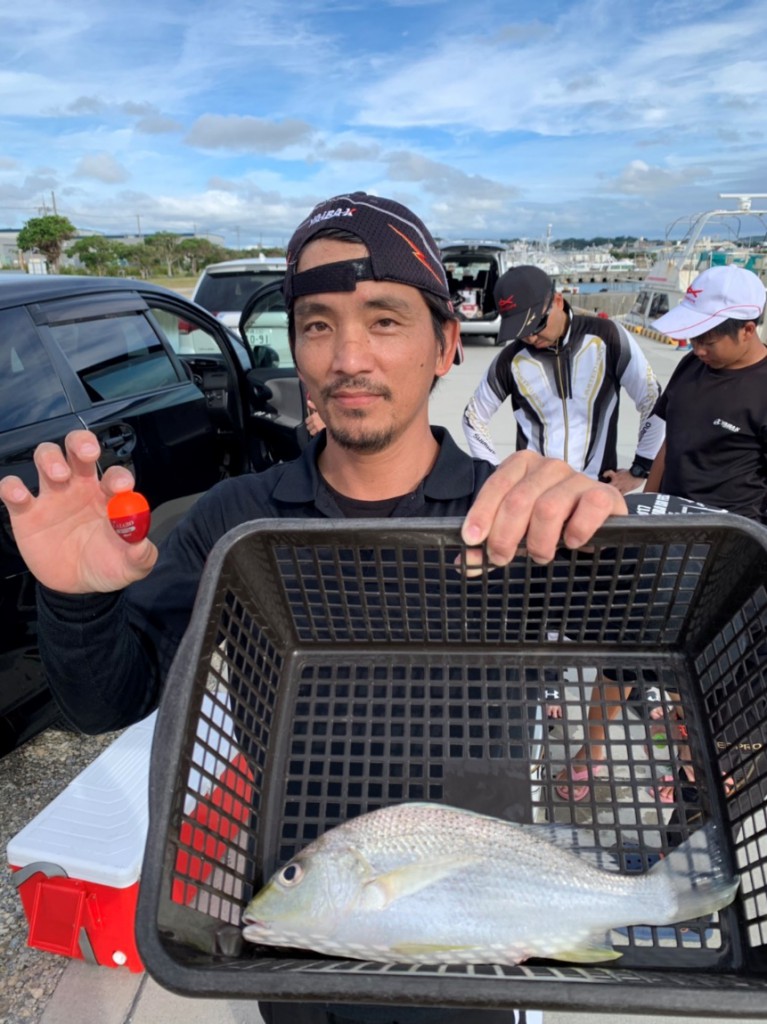 沖縄３終了間際に釣果を出した３位入賞の米原さん